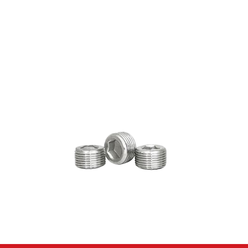 PPDST050014ME 1/2"-14 SS A2 (18-8) HEX DRY SEAL TAPER PIPE PLUGS